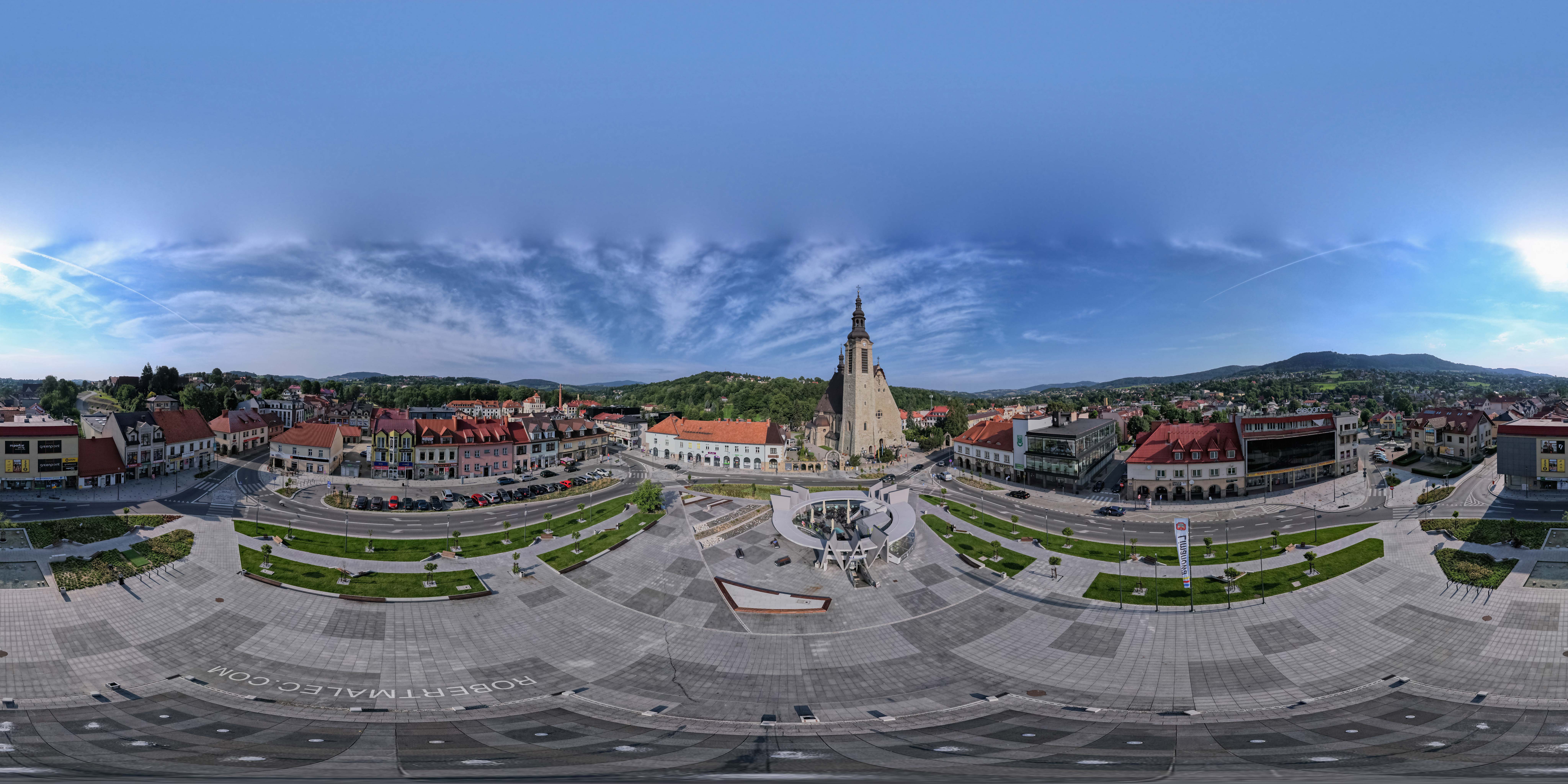 Panorama 360 · Limanowa Rynek · Lipiec 2022